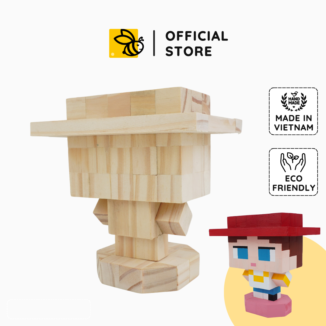 (DIY) Kit Tô Màu Nhân Vật Jessie Toy Story (s)