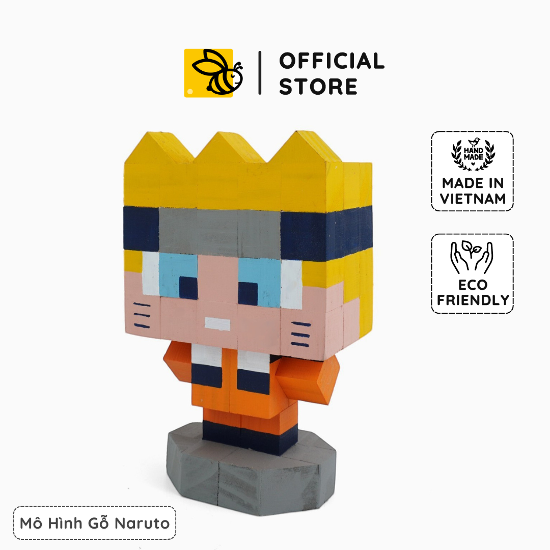 Mô Hình Gỗ Naruto