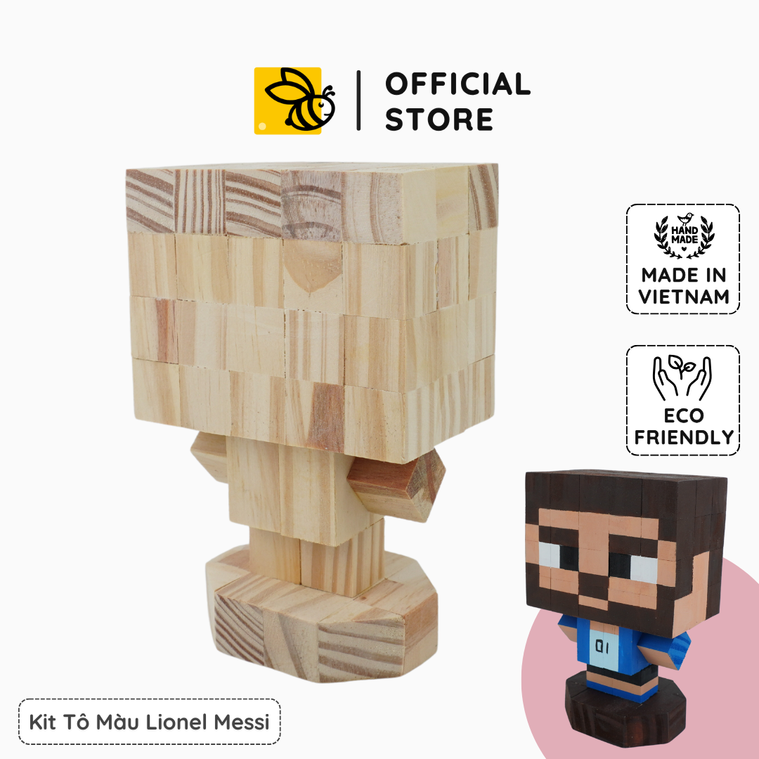 (DIY) KIt Tô Màu Messi (size s)