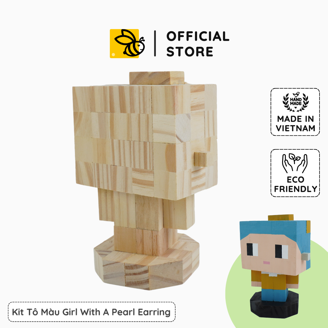 (DIY) Kit Tô Màu Girl with Pearl Earring