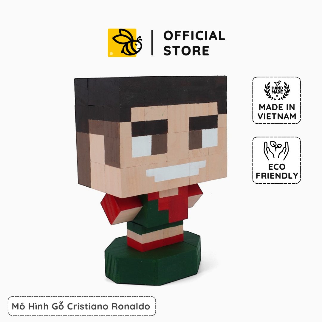 Mô Hình Gỗ CR7 (size s)