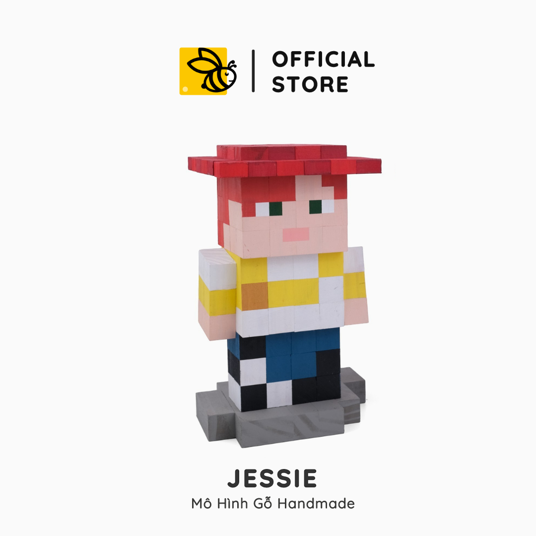 Mô Hình Gỗ Nhân Vật Jessie Toy Story