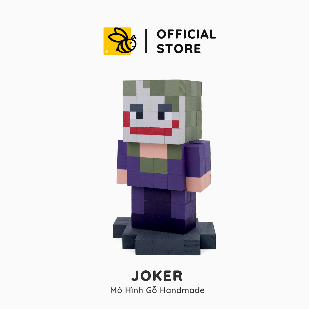Mô Hình Gỗ Nhân Vật Joker
