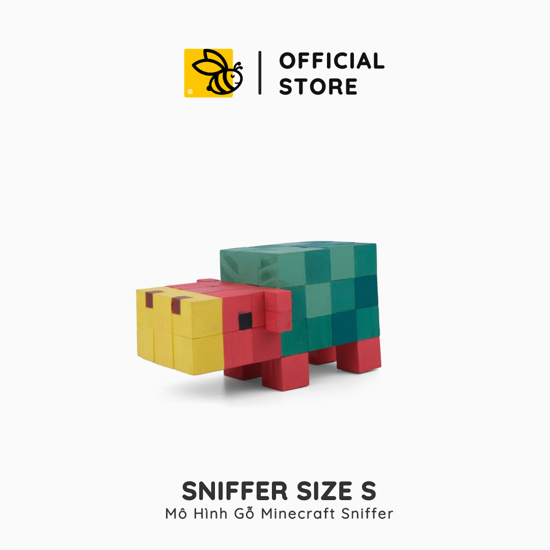 Mô Hình Gỗ Kẻ Đánh Hơi Minecraft Sniffer