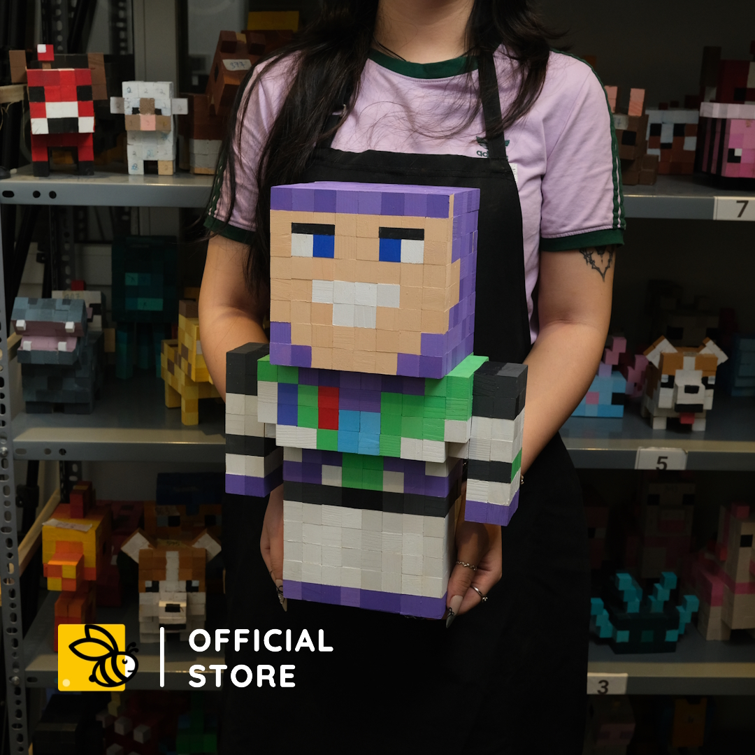 Mô Hình Gỗ Bigsize Buzz Toy Story (Art Toy)