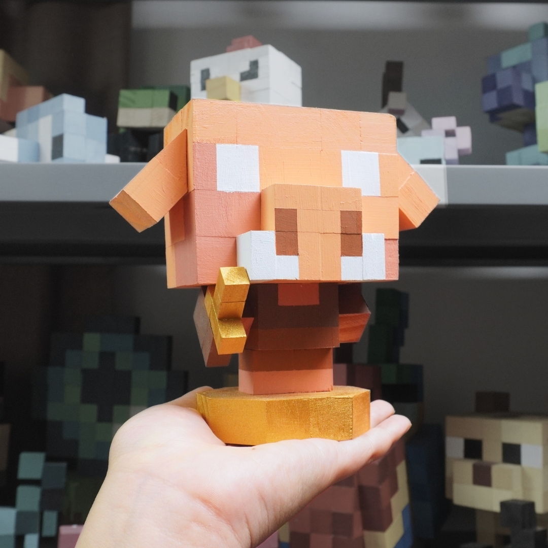 Mô Hình Gỗ Minecraft Piglin (s)