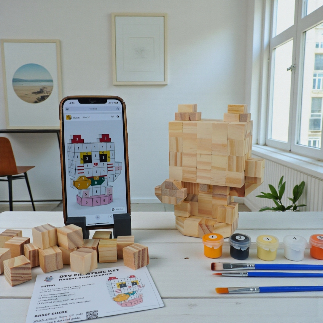 p5 - Kit Tô Màu Mèo Thần Tài