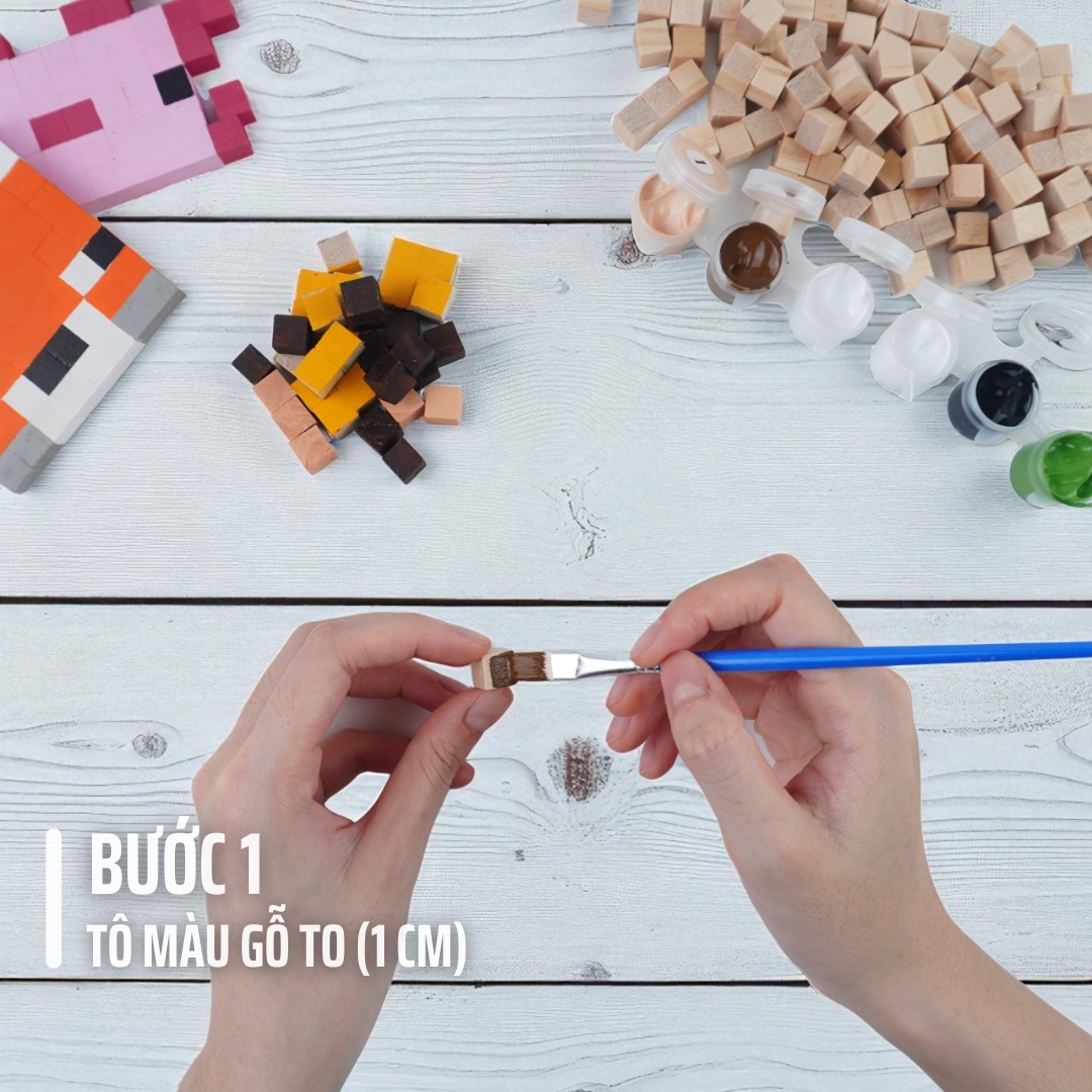 Bộ Chế Tạo 6 Mô Hình Phẳng Decor Thu Nhỏ (Bộ 1)