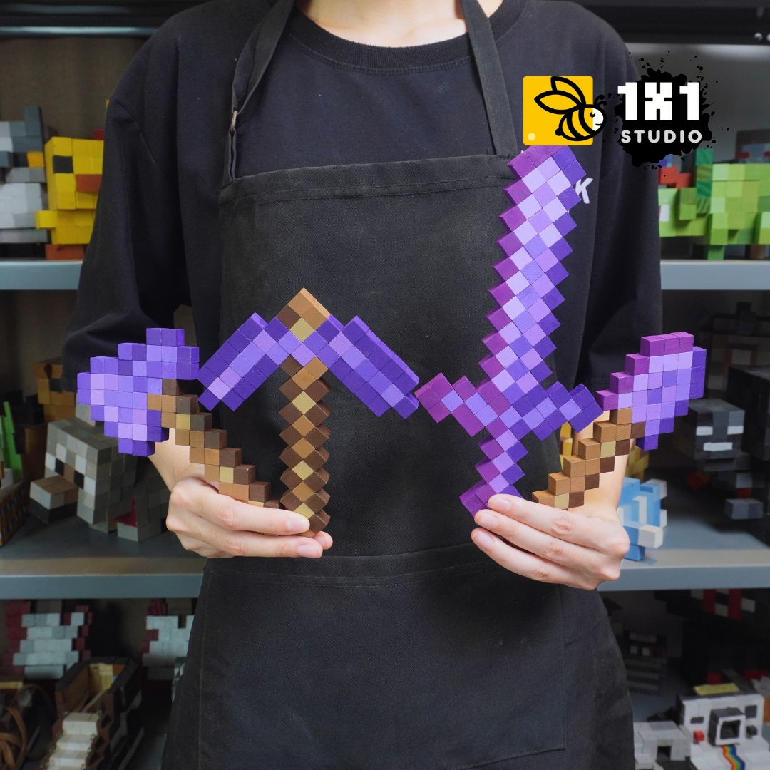 Bộ Chế Tạo 4 Trang Bị Minecraft Nether (Thu Nhỏ)
