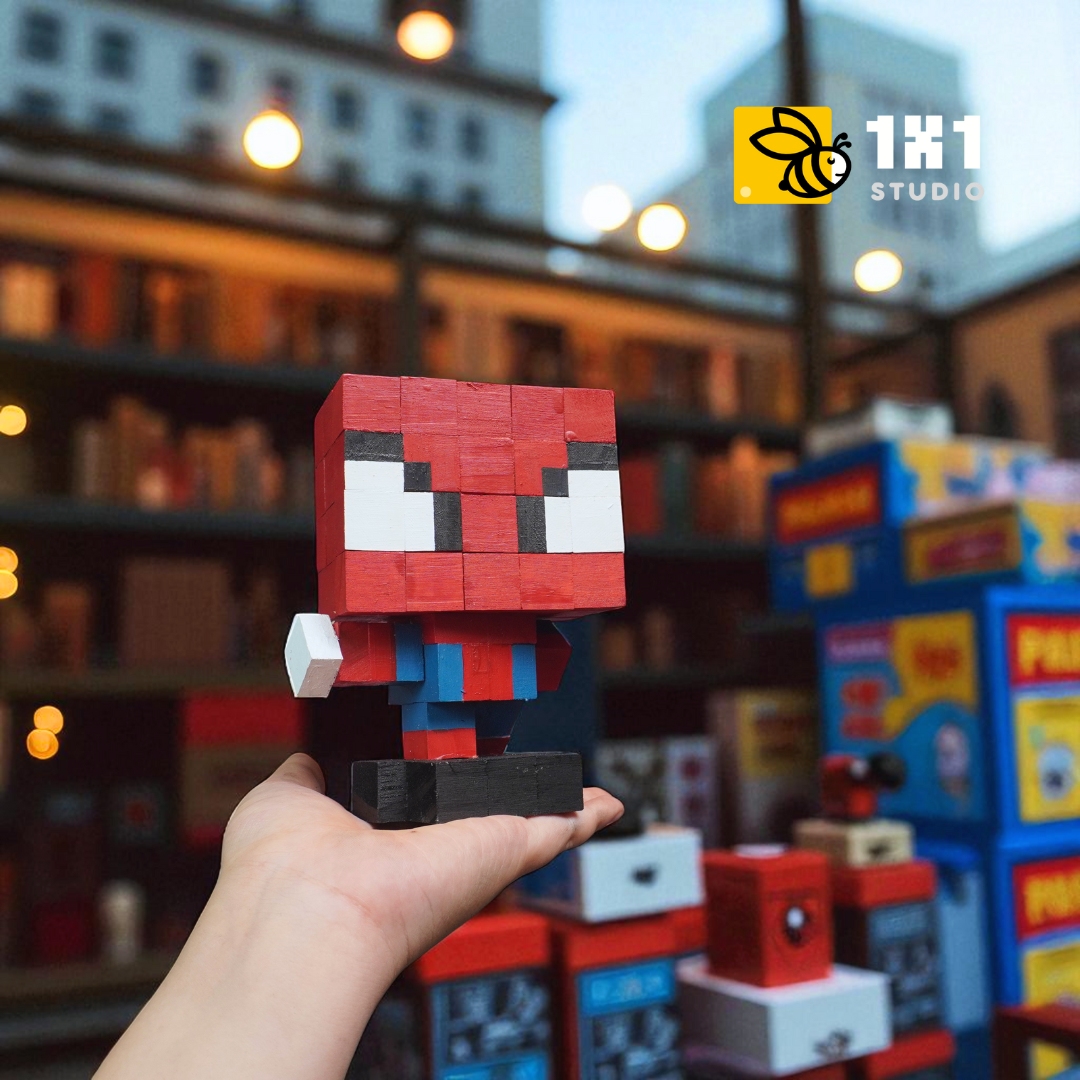 Bộ Lắp Ghép Người Nhện Spiderman (4 Mẫu)