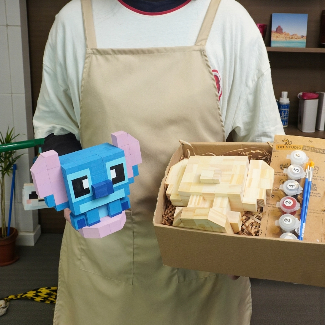 p6 - Kit Tô Màu Mô Hình Stitch