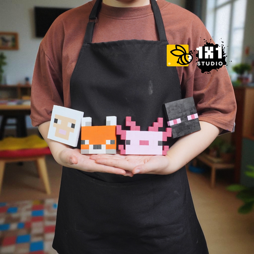 Bộ Chế Tạo 6 Mô Hình Phẳng Decor THU NHỎ (Bộ 2)