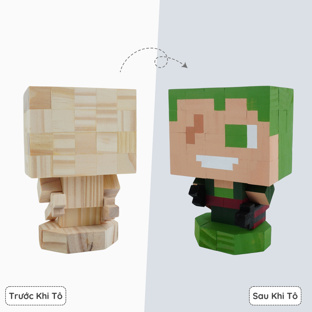 (DIY) Kit Tô Màu Nhân Vật Zoro (One Piece)