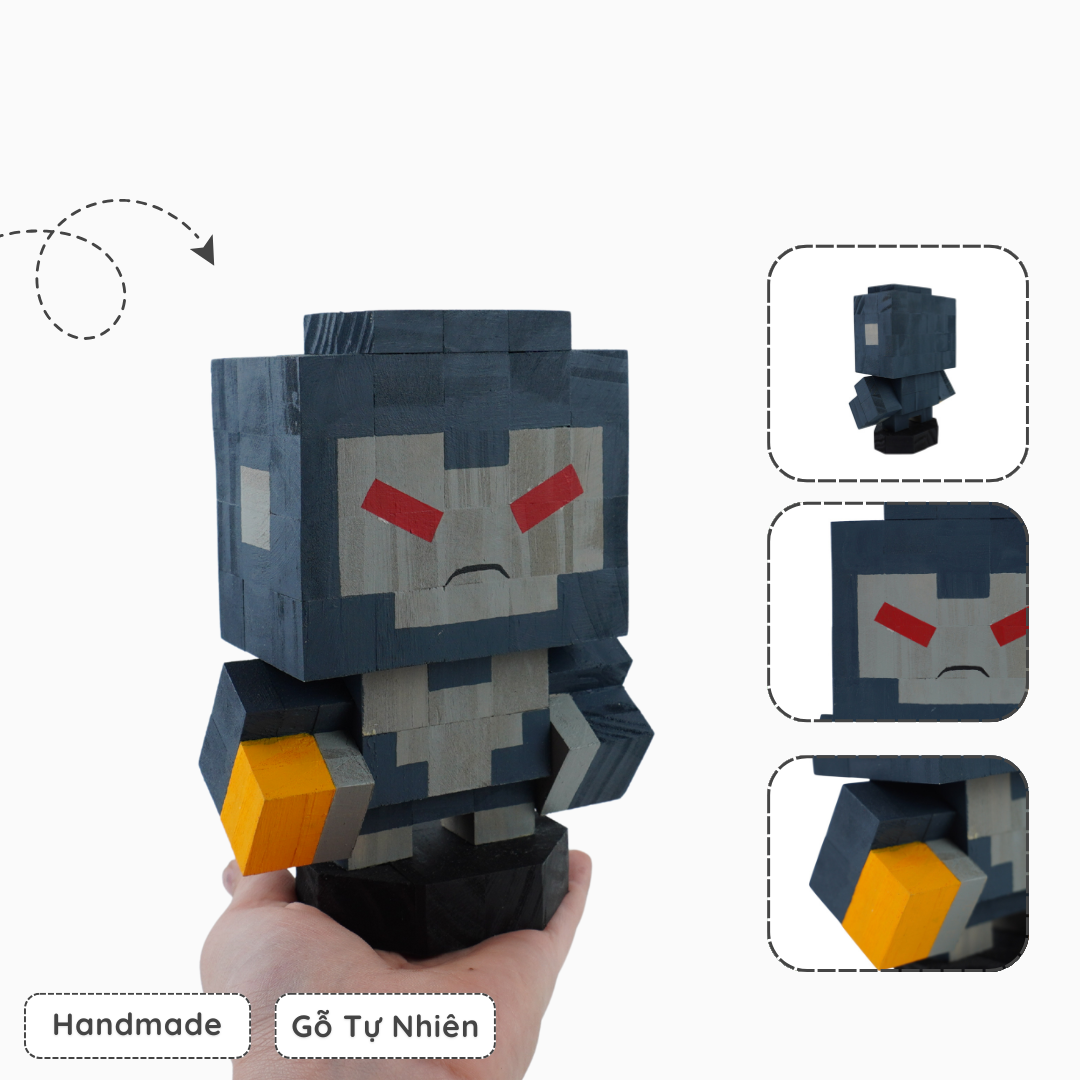 Mô Hình Gỗ Khỉ Đột KingKong (size s)