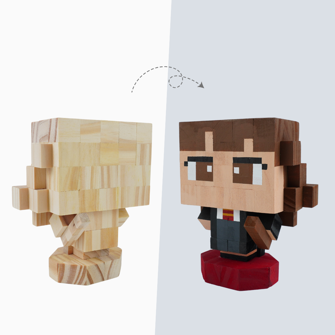 (DIY) Kit Tô Màu Mô Hình Hermione (Harry Potter)