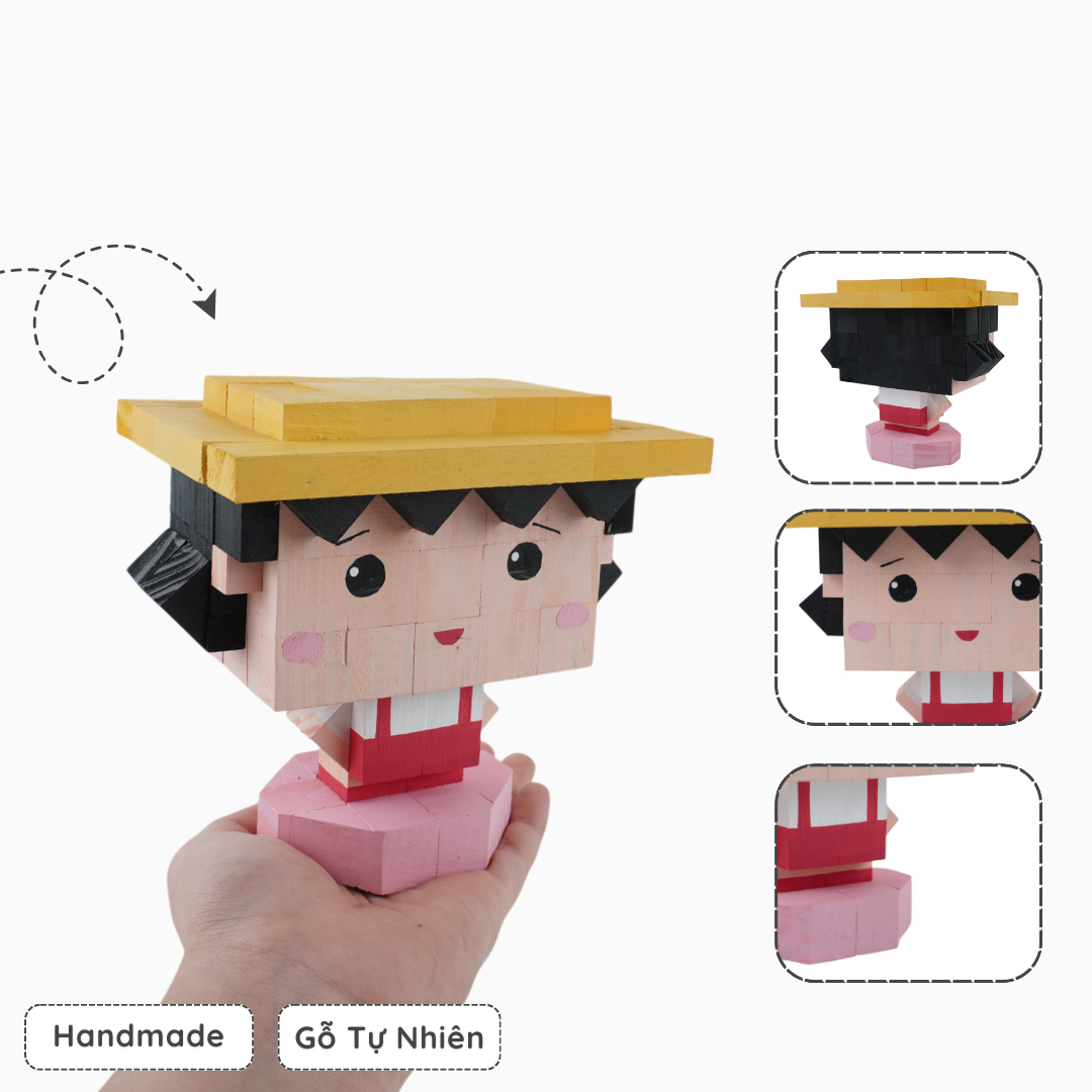 Mô Hình Gỗ Maruko