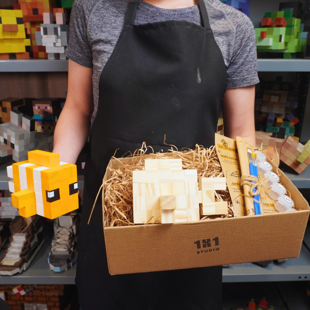 (DIY) Kit Tô Màu Mô Hình Cá Nemo (s)