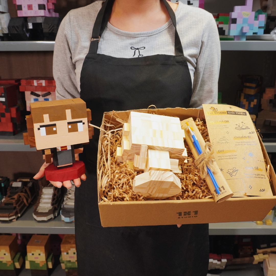 (DIY) Kit Tô Màu Mô Hình Hermione (Harry Potter)