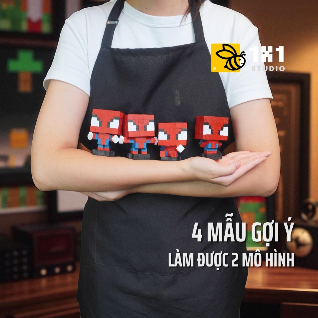 Bộ Lắp Ghép 2 Người Nhện Spiderman (Thu Nhỏ)