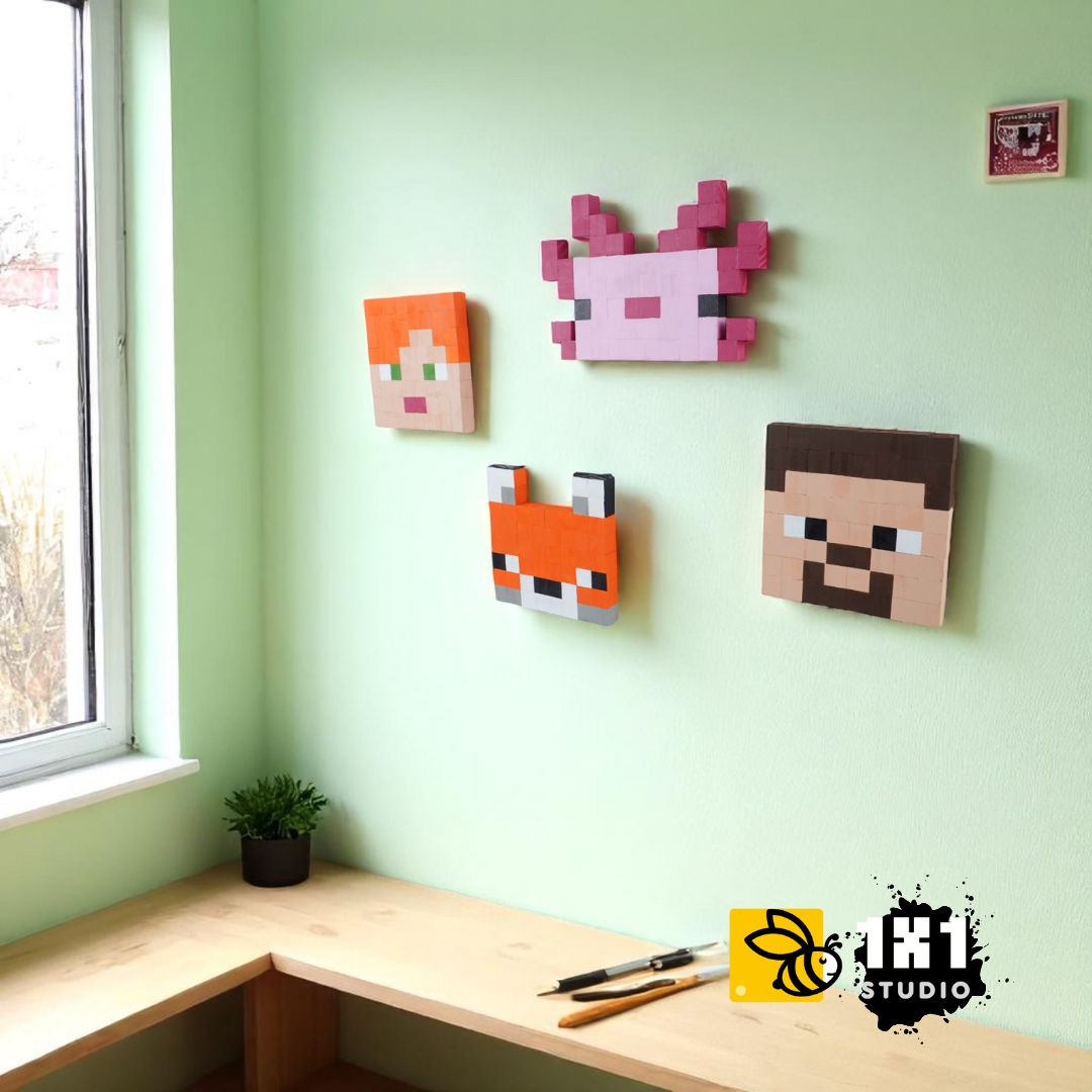 Bộ Chế Tạo 2 Mô Hình Phẳng Decor (Bộ 2)