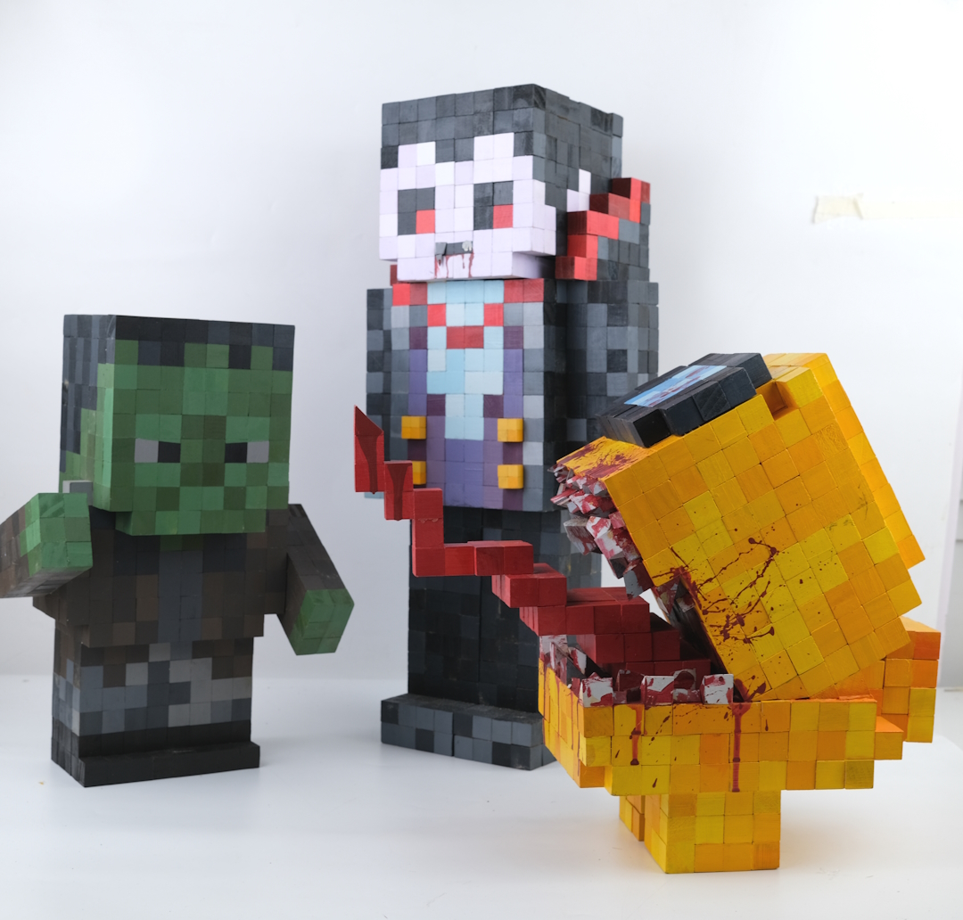 Mô Hình Gỗ Bigsize Frankenstein (Art Toy)