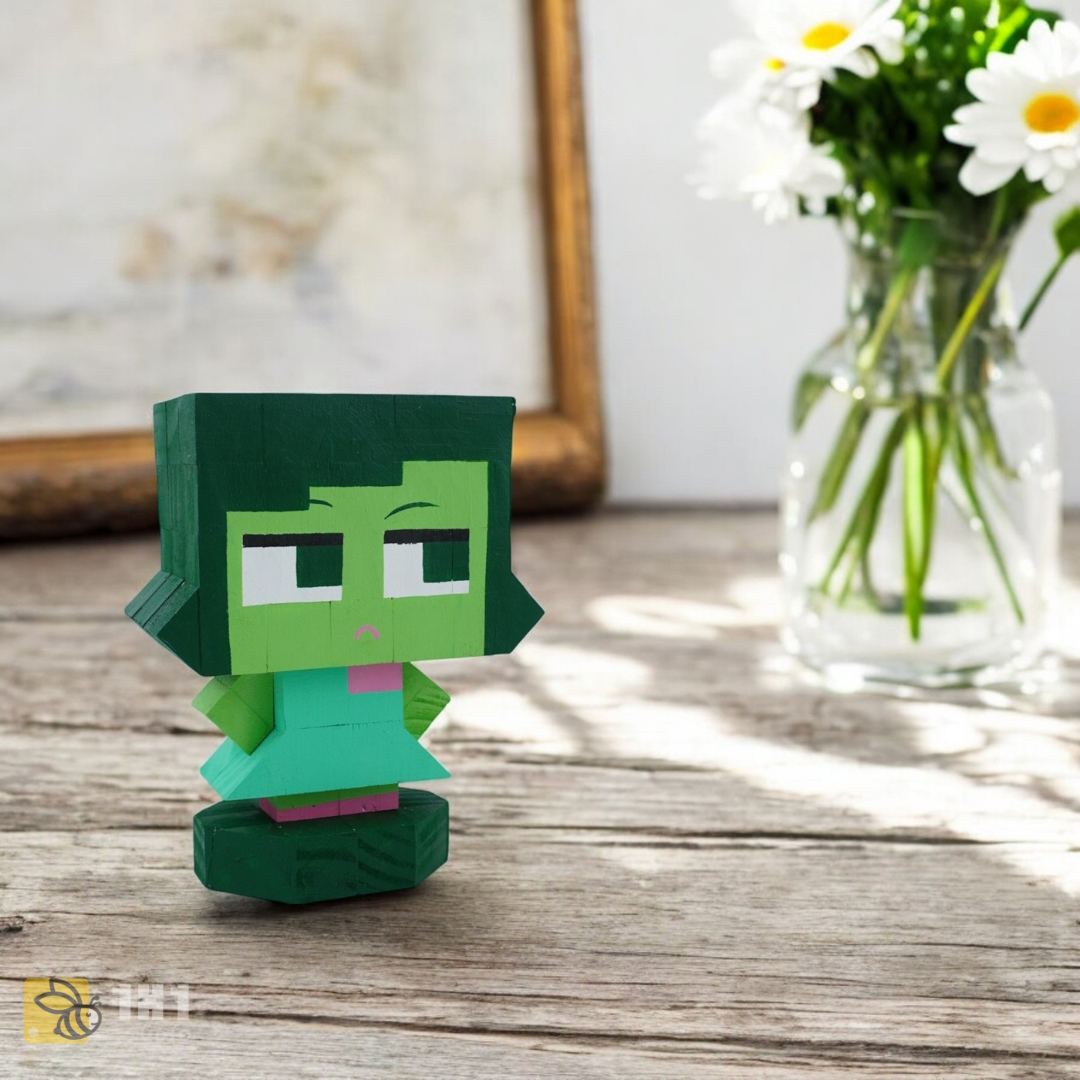 (DIY) Kit Tô Màu Mô Hình Nhân Vật Disgust