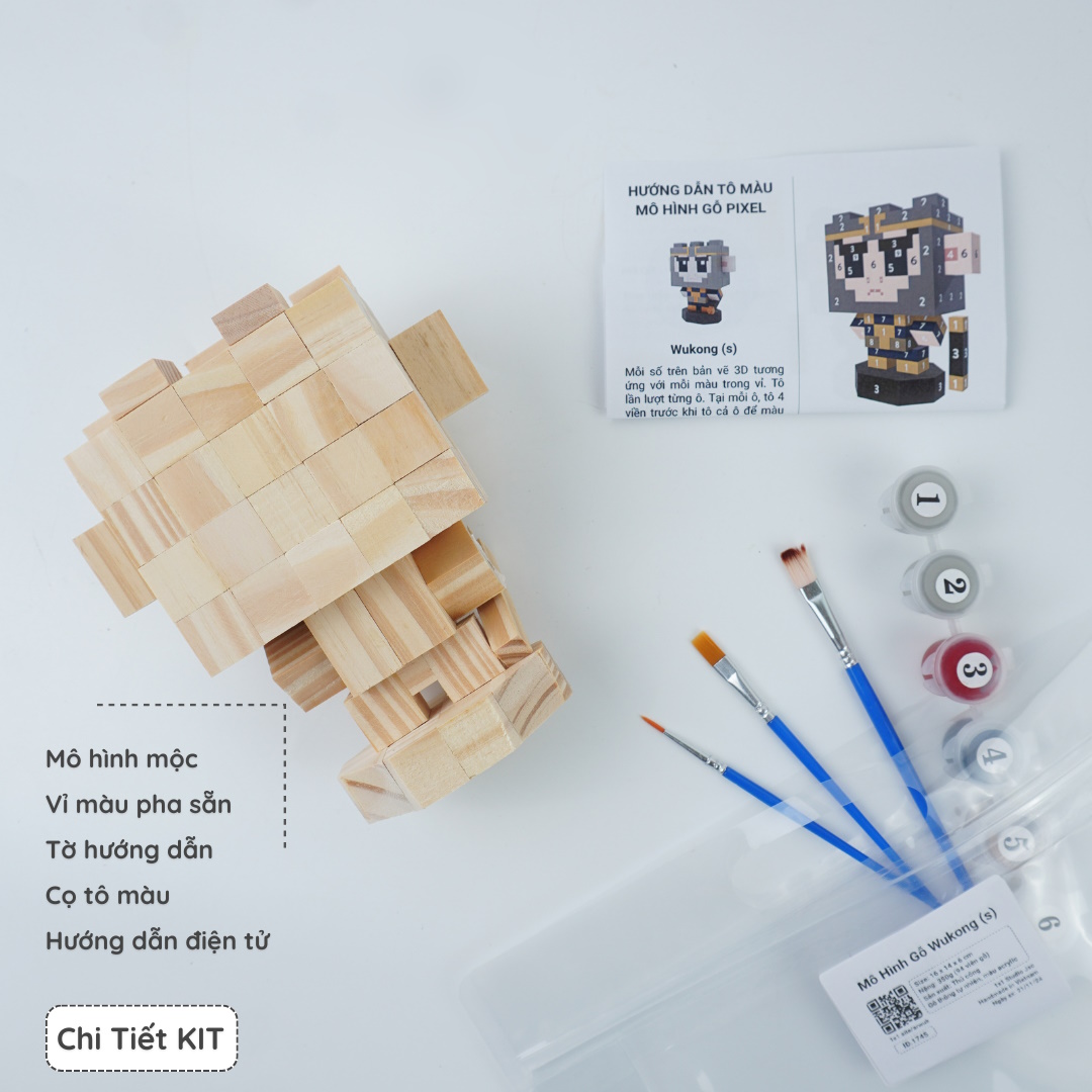 (DIY) KIt Tô Màu Wukong
