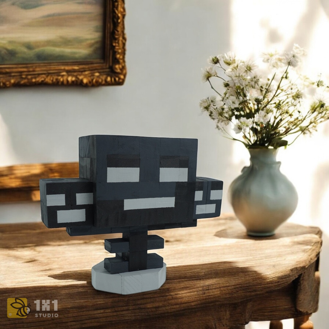 Mô Hình Gỗ Minecraft Wither (s)