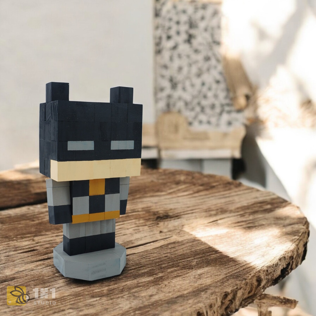 Mô Hình Gỗ Batman (size M)