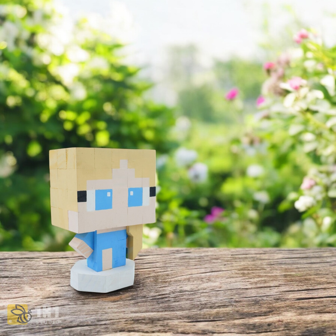 Mô Hình Gỗ Công Chúa Elsa - Frozen (size s)