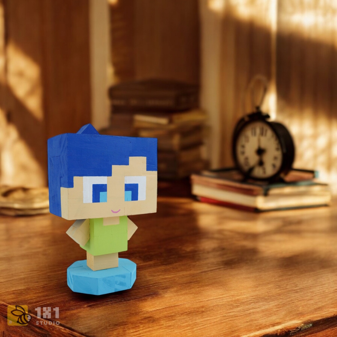 (DIY) Kit Tô Màu Mô Hình Nhân Vật Joy Inside Out