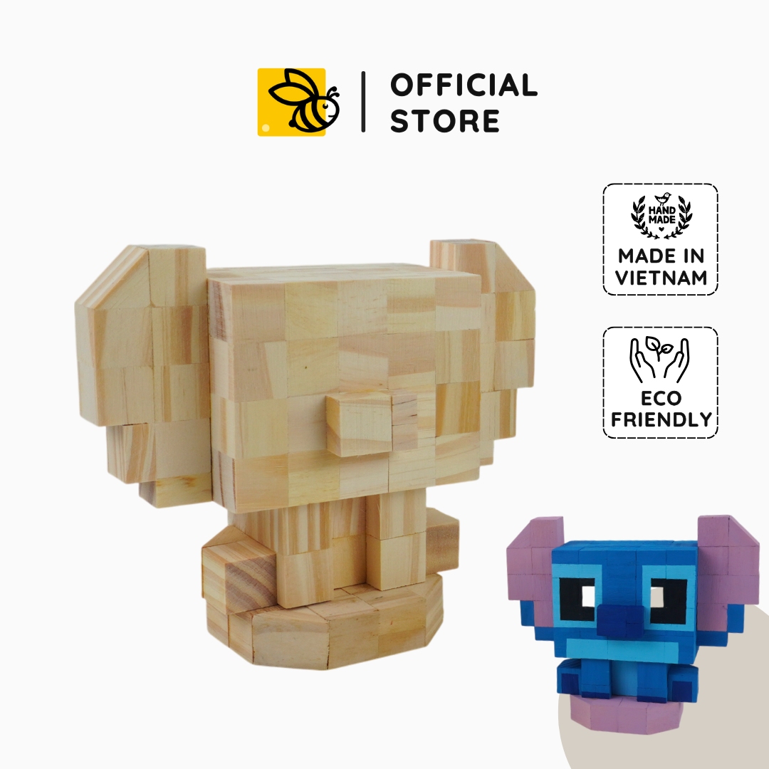 p6 - Kit Tô Màu Mô Hình Stitch