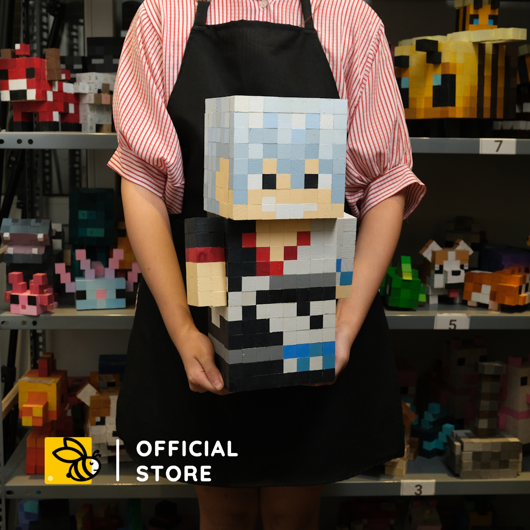 Mô Hình Gỗ Bigsize Gintoki Sataka (Art Toy)