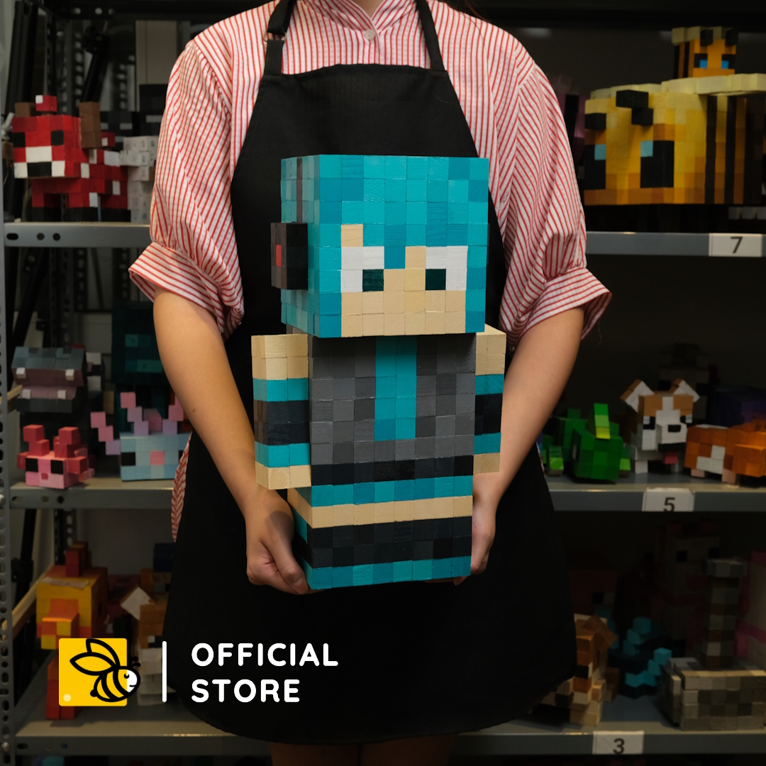 Mô Hình Gỗ Bigsize Hatsune Miku (Art Toy)