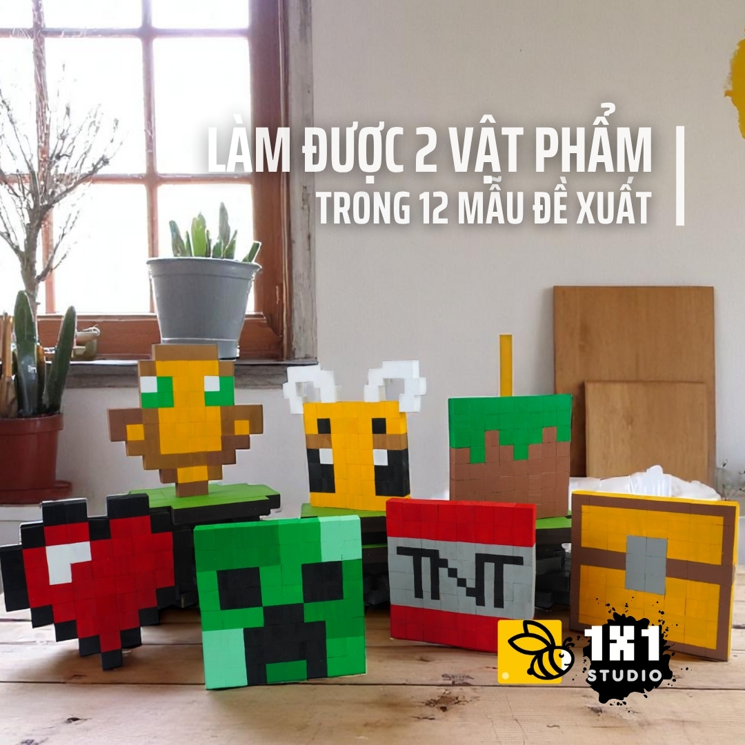 Bộ Chế Tạo 2 Mô Hình Phẳng Decor (Bộ 1)