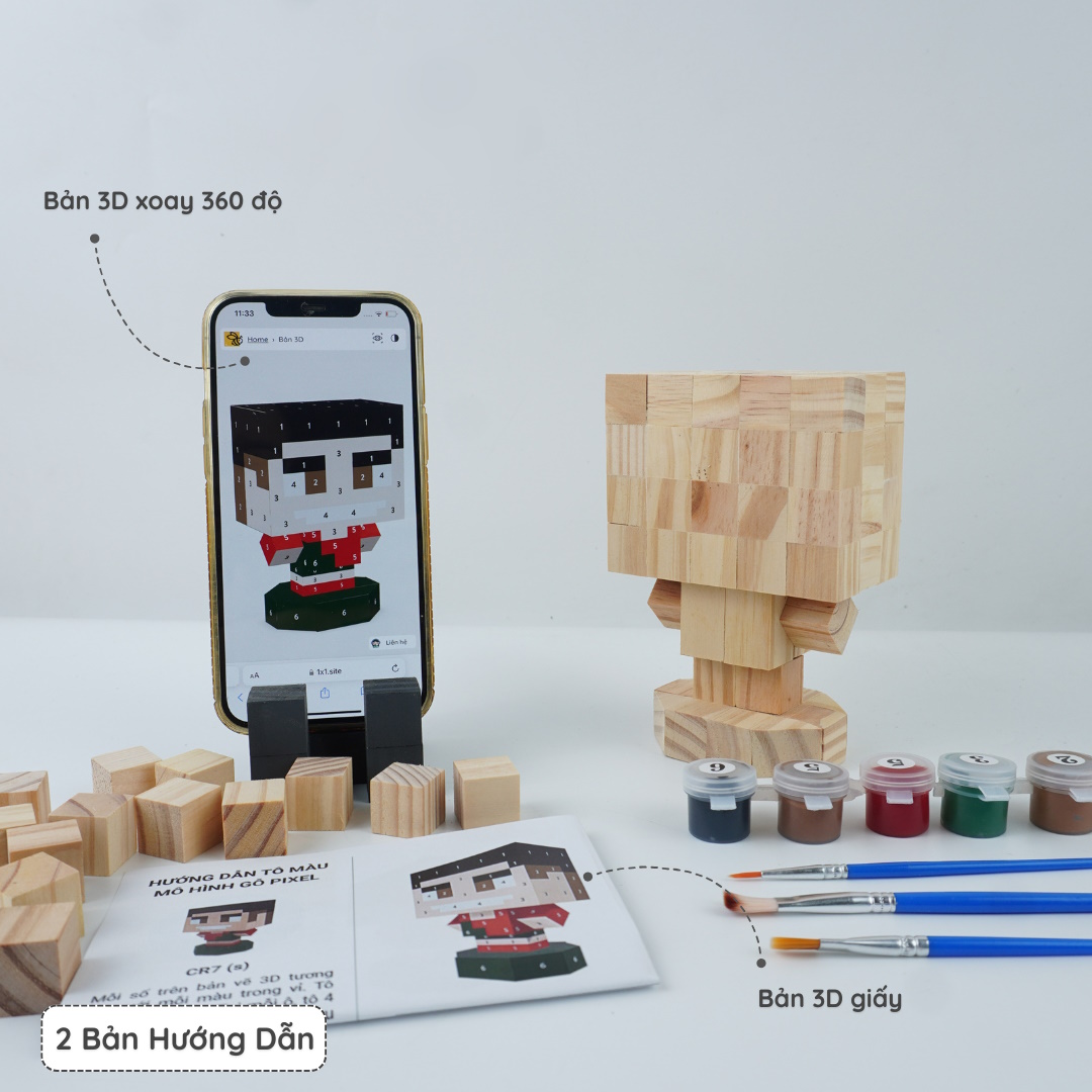 (DIY) KIt Tô Màu CR7