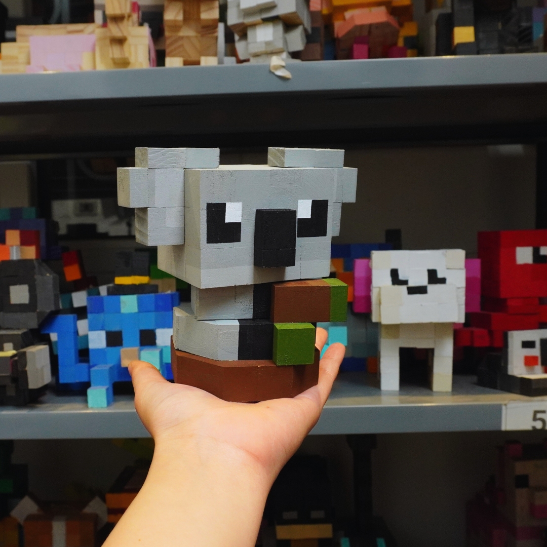 (DIY) Kit Tô Màu Mô Hình Gấu Koala (s)