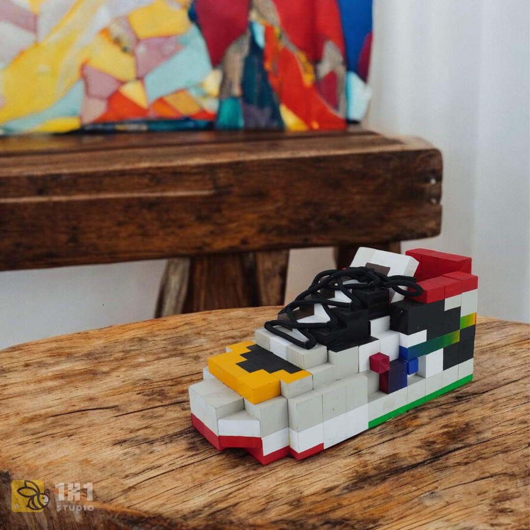 Mô Hình Gỗ Giày Nike SB Dunk Low What The Paul Men's (Art Toy)