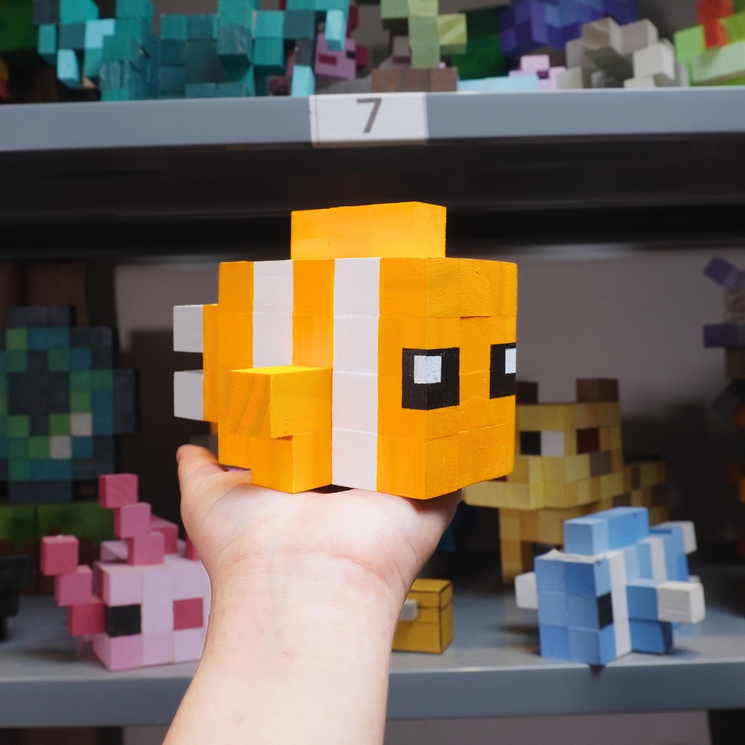 (DIY) Kit Tô Màu Mô Hình Cá Nemo (s)