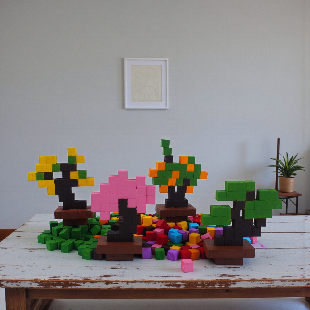 p5 - Bộ Lắp Ghép 4 Hoa Việt Nam (S13)