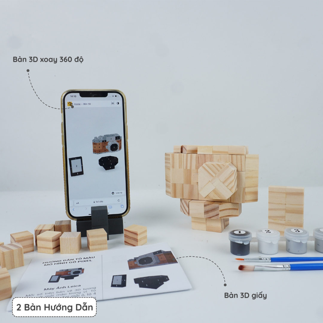 (DIY) Kit Tô Màu Máy Ảnh Leica M9-P
