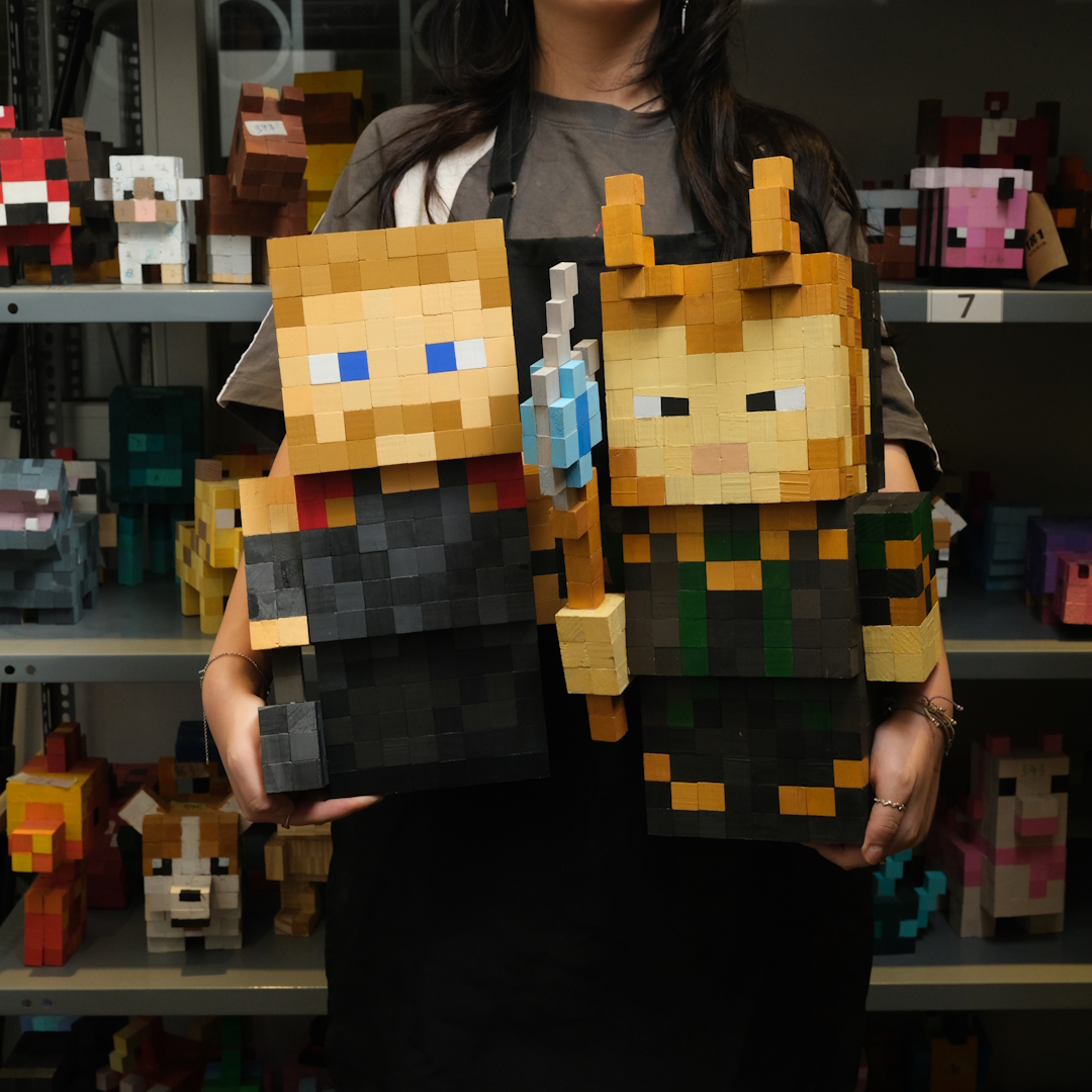 Mô Hình Gỗ Bigsize Loki (Art Toy)