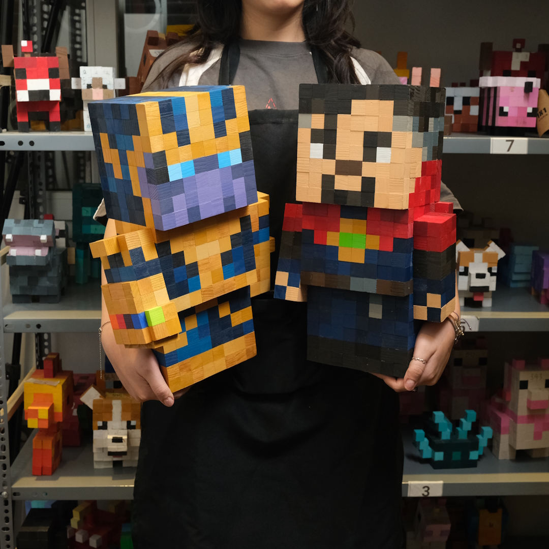 Mô Hình Gỗ Bigsize Dr. Strange (Art Toy)