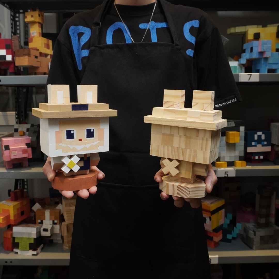 (DIY) Kit Tô Màu Mô Hình Labubu Daisy