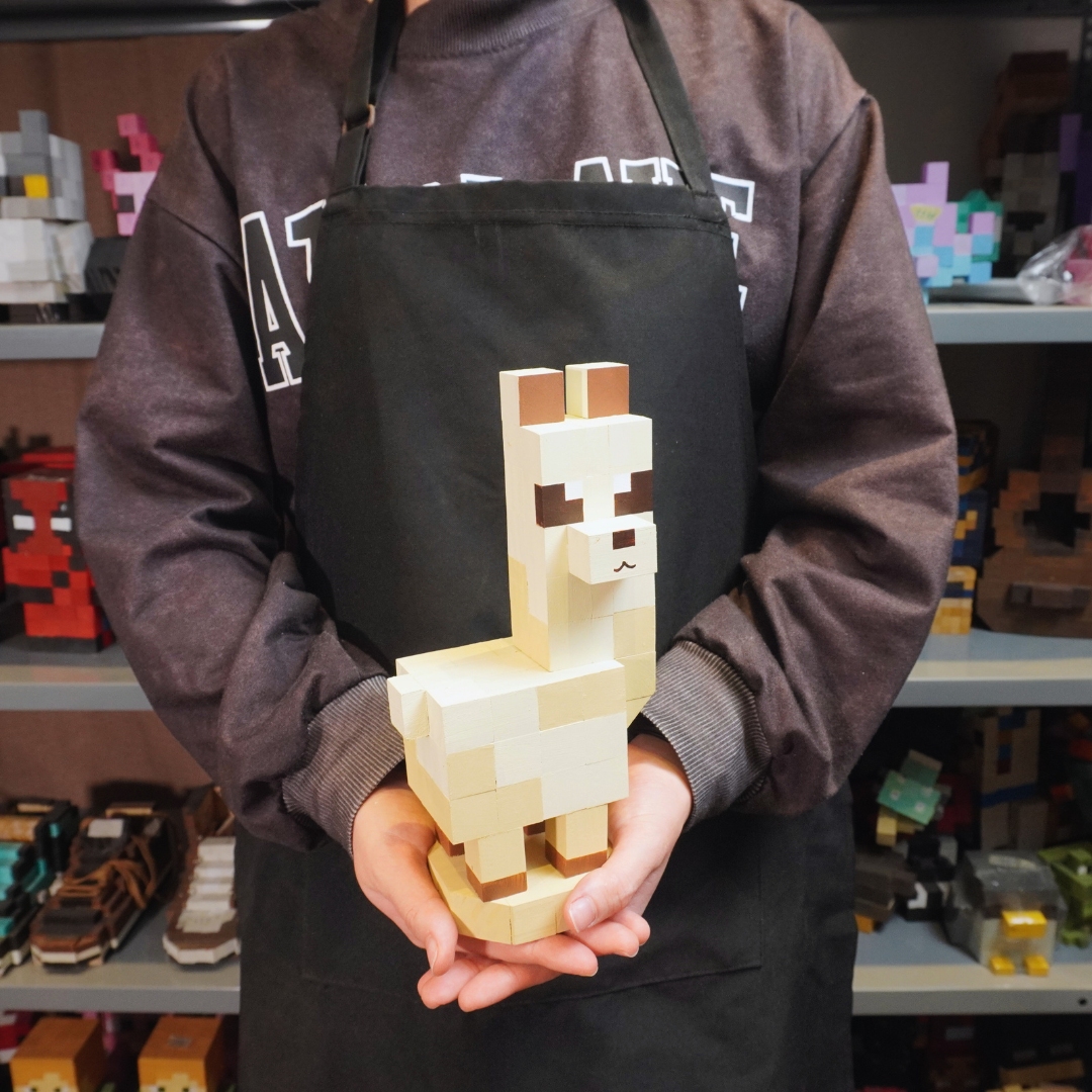(DIY) Kit Tô Màu Mô Hình Lạc Đà Llama (s)