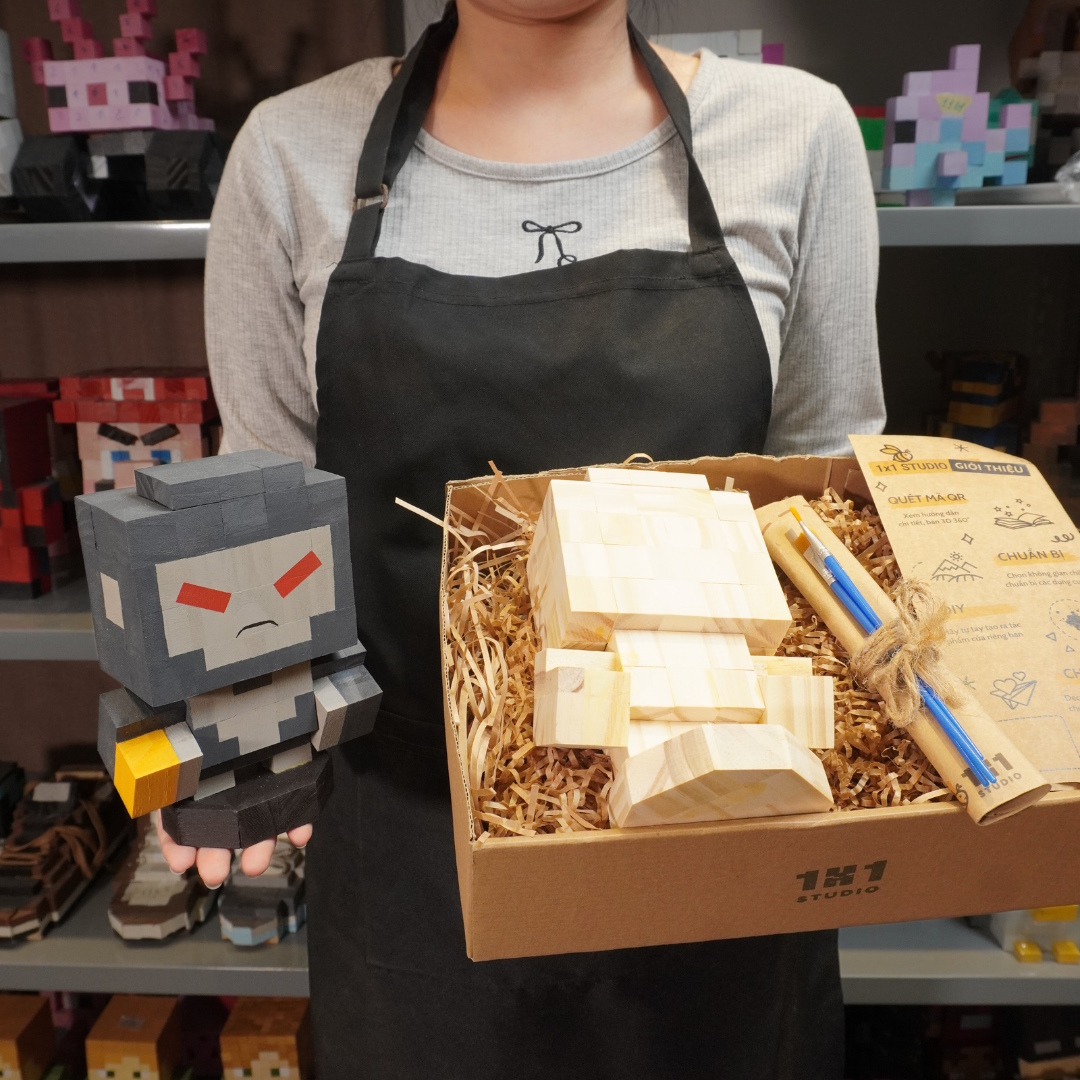(DIY) Kit Tô Màu Mô Hình Quái Thú KingKong