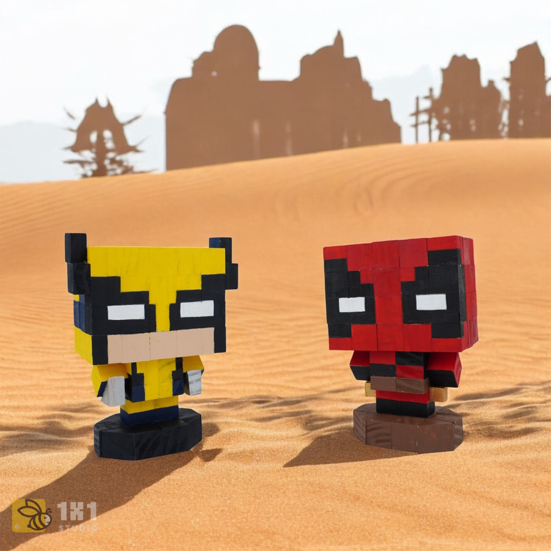 Mô Hình Gỗ Wolverine