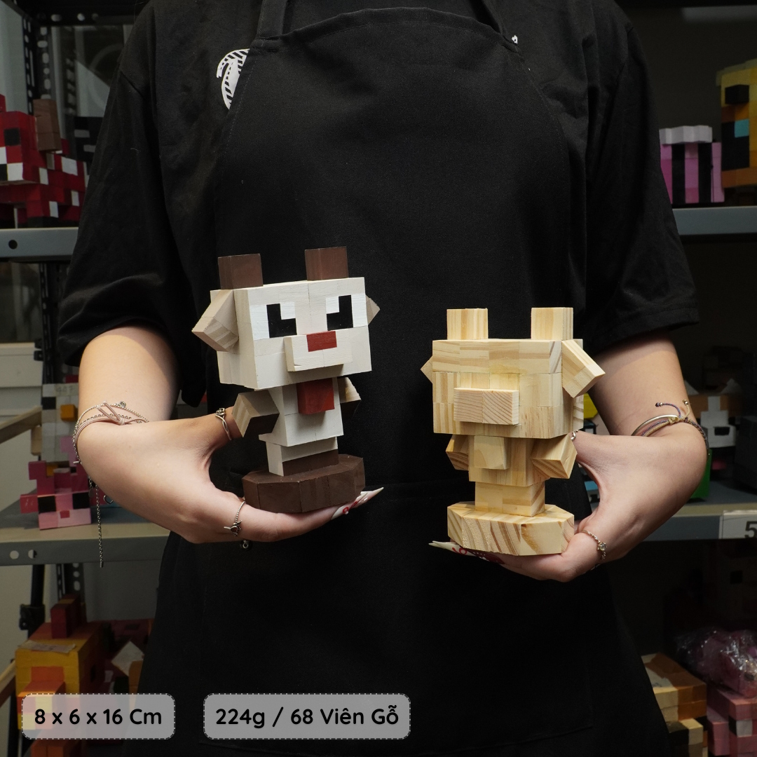 (DIY) Kit Tô Màu 12 Con Giáp Mùi (Dê)