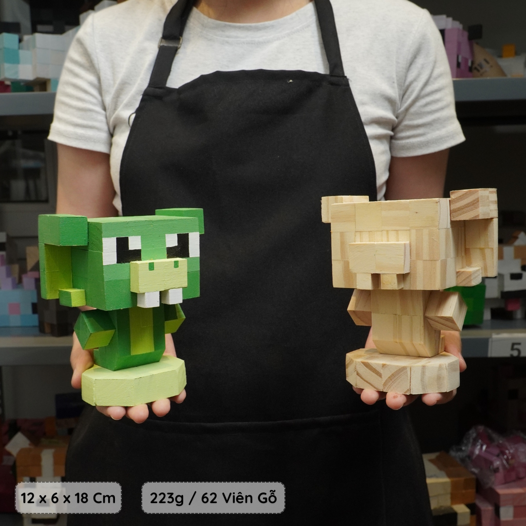 (DIY) Kit Tô Màu 12 Con Giáp Tỵ (Rắn)