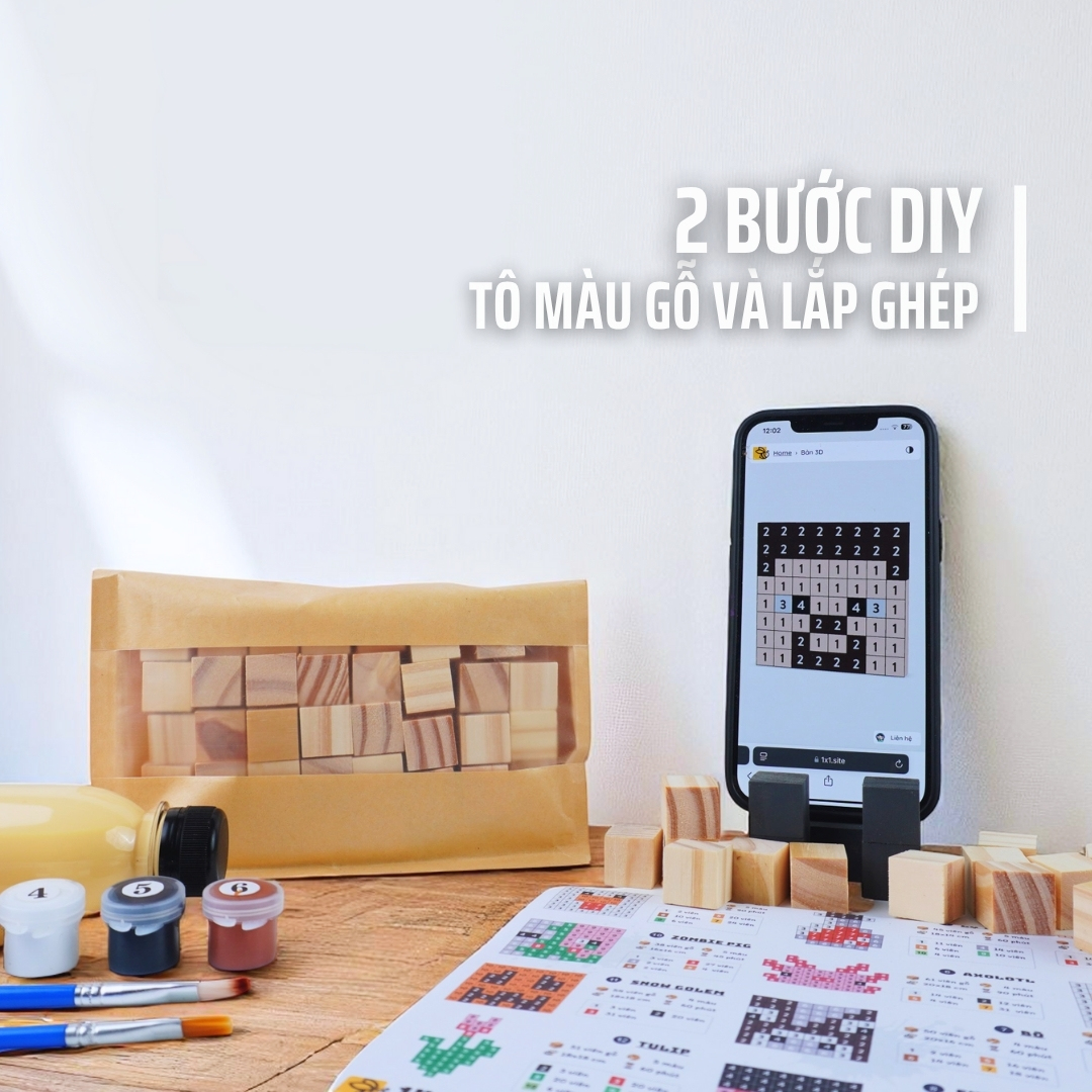 Bộ Chế Tạo 2 Mô Hình Phẳng Decor (Bộ 2)